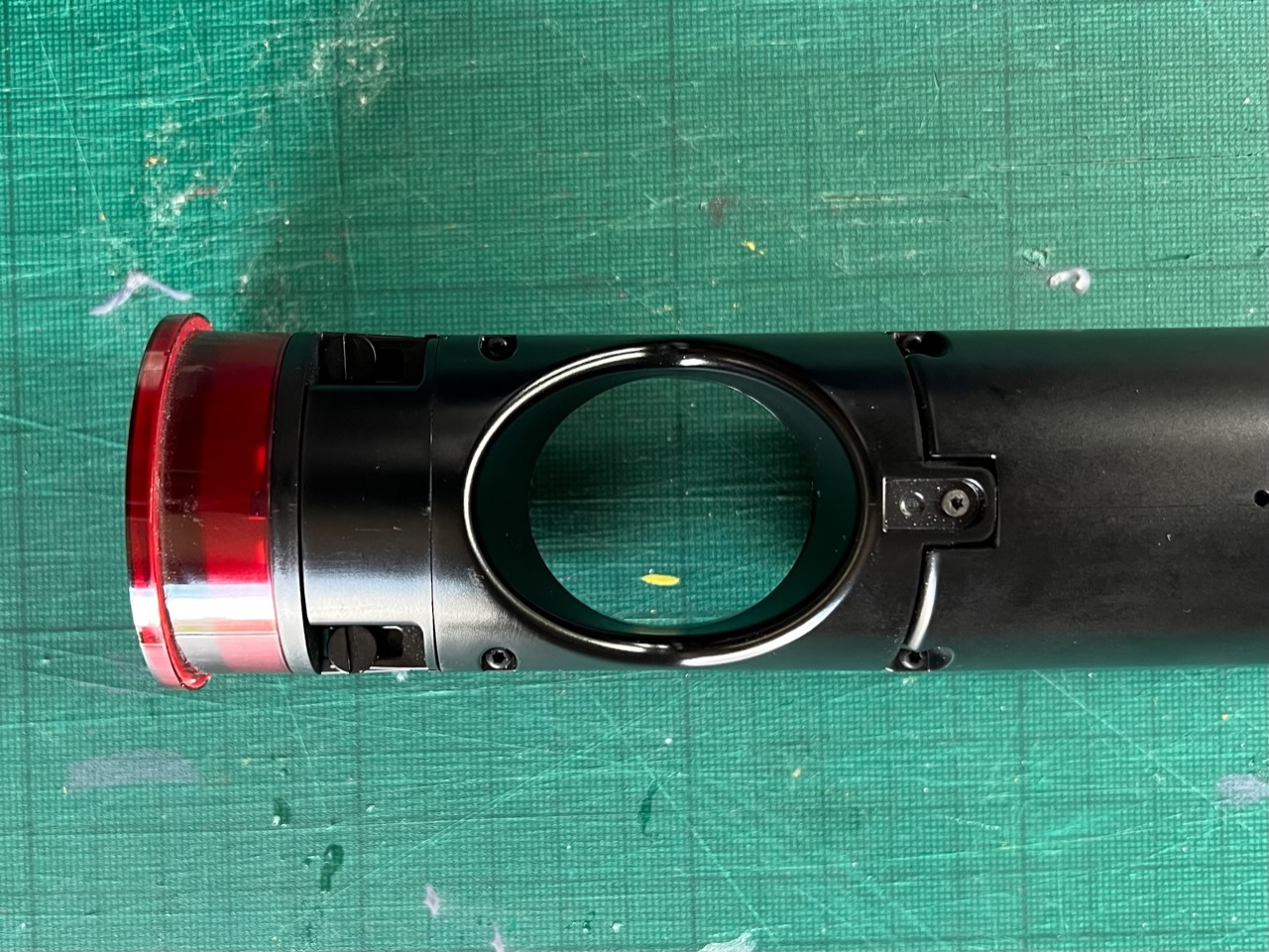 The rear-light assembly from a VanMoof X3's Smart Cartridge.